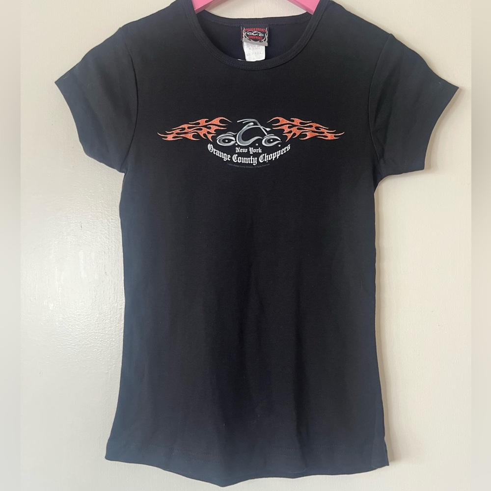 New Deadstock Orange County Choppers Y2k Black Tee Shirt - Picture 2 of 8
